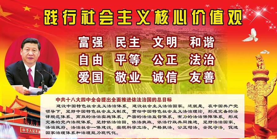 北京户外不锈钢宣传栏 社会主义核心价值观宣传栏